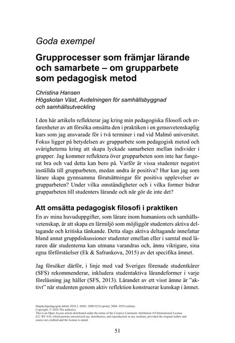 “Här böjer vi inte verb i onödan” – om samarbete och lärande